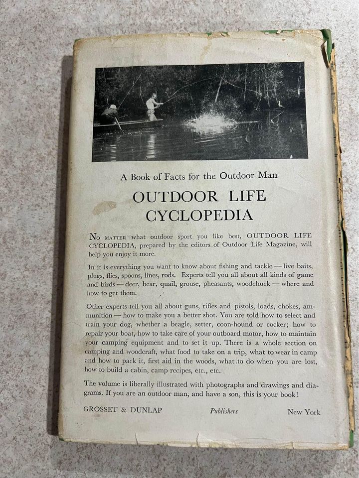 Anthology of Hunting Adventures by Outdoor Life Antique Vintage Hardcover Book 1946