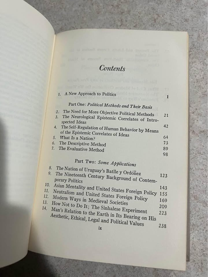 1960 Philosophical Anthropology and Practical Politics by F. S. C. Northrop Vintage Hardcover Book