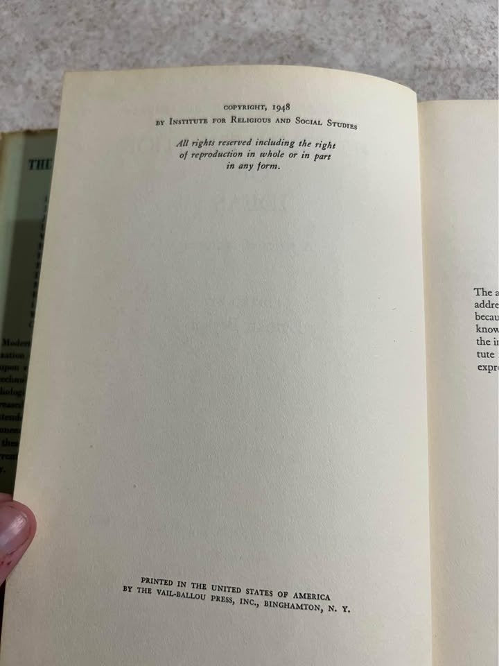 The Communication of Ideas Series of Addresses by Lyman Bryson Antique Vintage Hardcover Book 1948