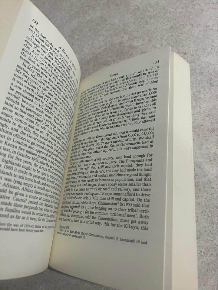 A History of Africa by W.E.F Ward Paperback Book 1970
