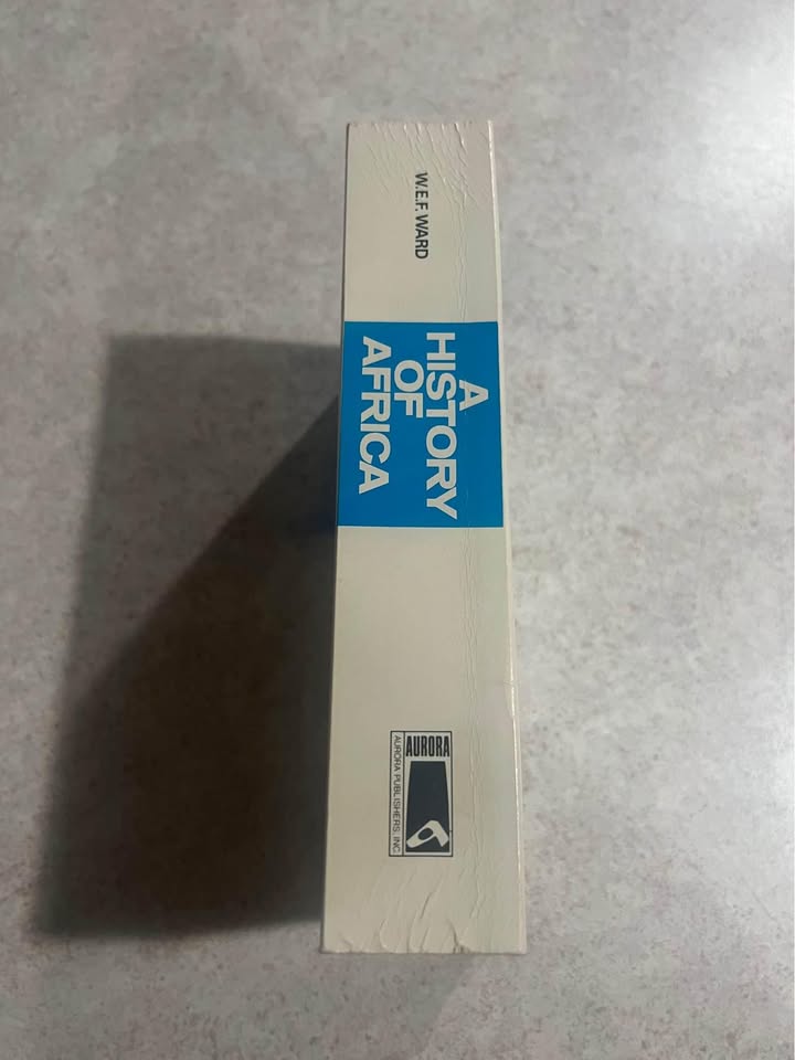 A History of Africa by W.E.F Ward Paperback Book 1970