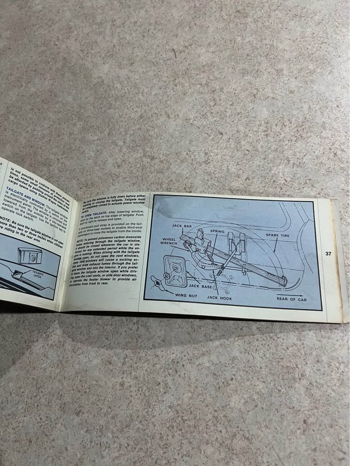 1967 Chrysler Operating Instructions Owners Manual Booklet