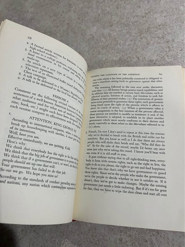 1951 Preface To Critical Reading by Richard D Altick Vintage Hardcover Book