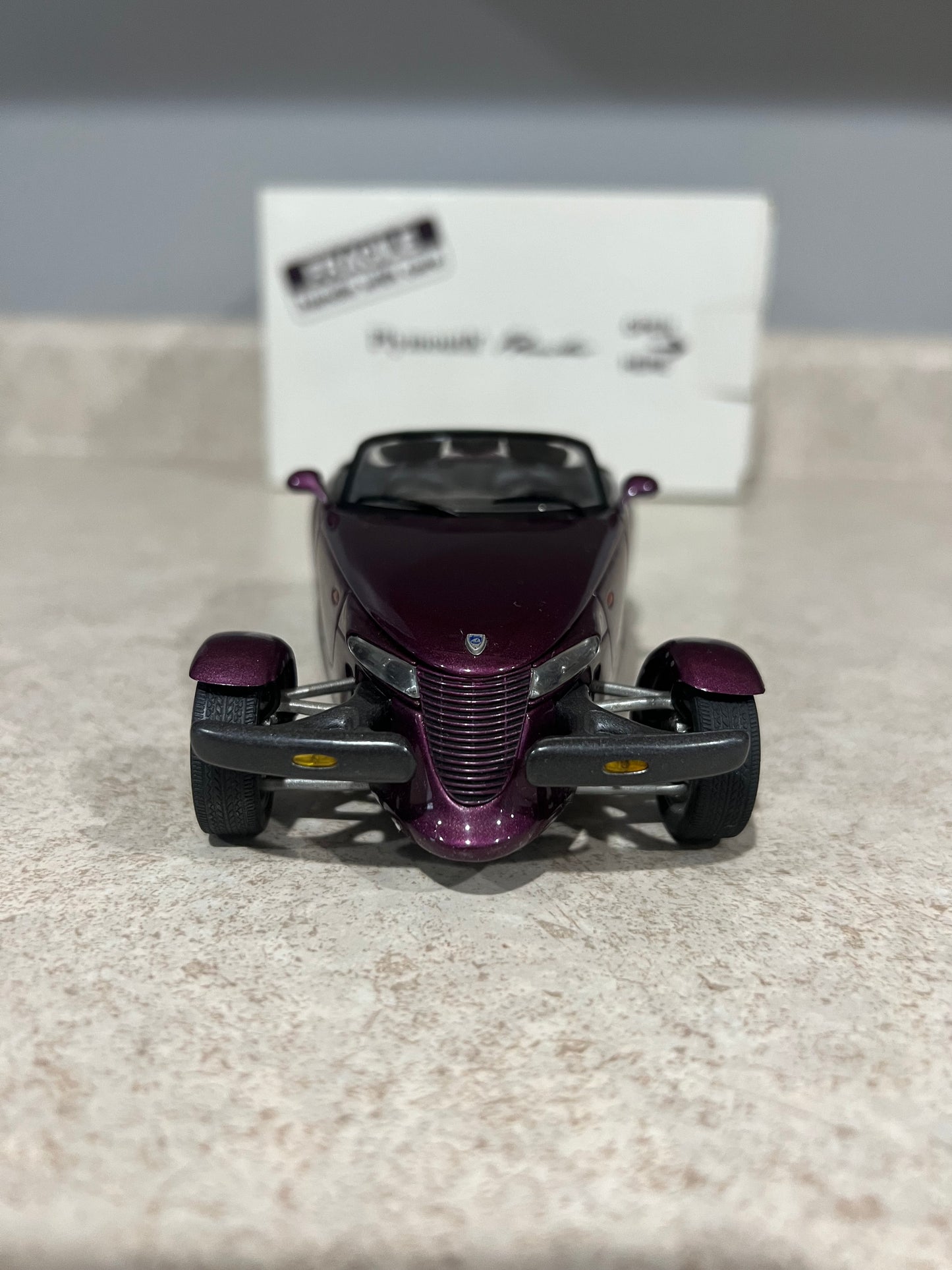 1997 Plymouth Prowler Danbury Mint 1/24 Diecast Car w/ Box