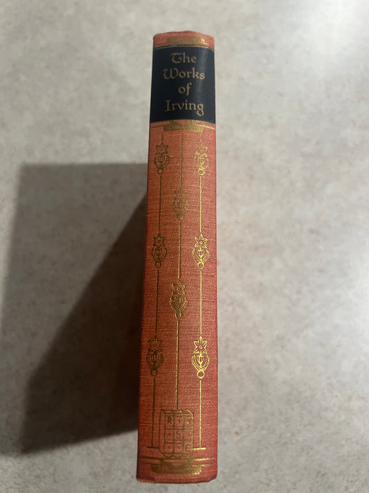 1945 The Works of Washington Irving Black’s Readers Service Antique Vintage Hardcover Book