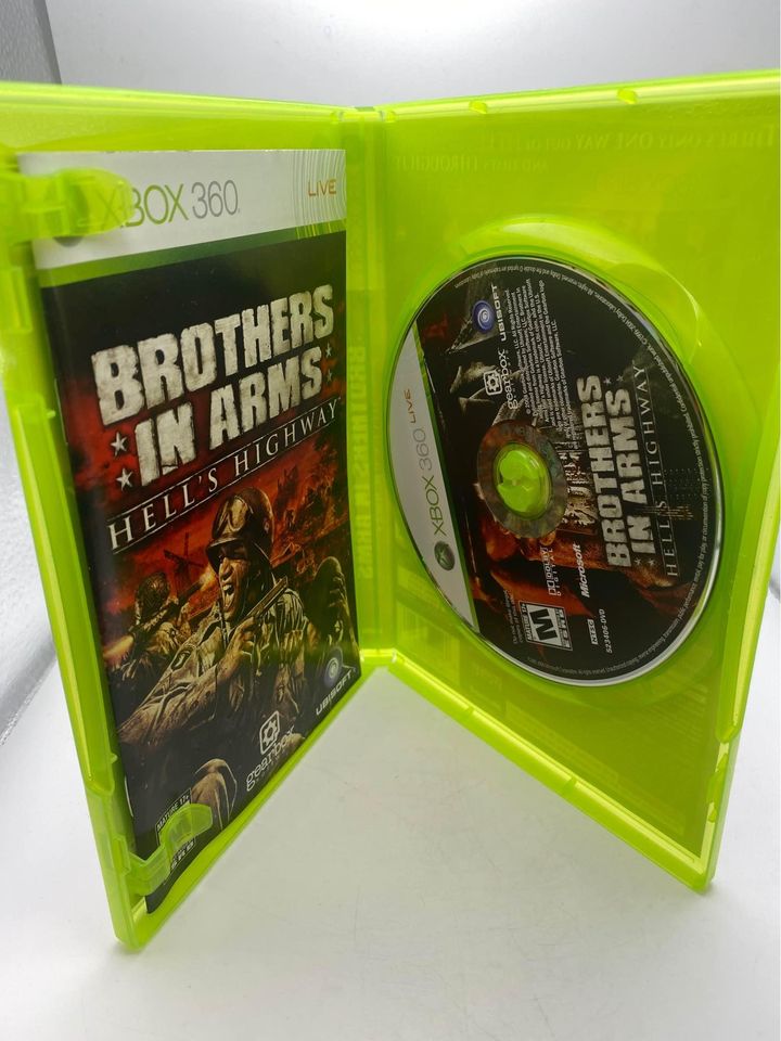 Brothers in Arms Hells Highway Xbox 360 Complete w/ Manual Video Game 2008