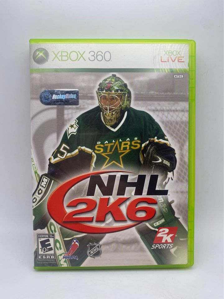 NHL 2K6 2006 Xbox 360 Video Game Complete w/ Manual 2005