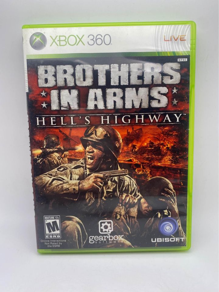 Brothers in Arms Hells Highway Xbox 360 Complete w/ Manual Video Game 2008