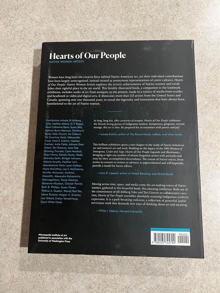 Hearts of Our People: Native Women Artists by Jill Ahlberg Yohe & Teri Greeves Paperback Book 2019