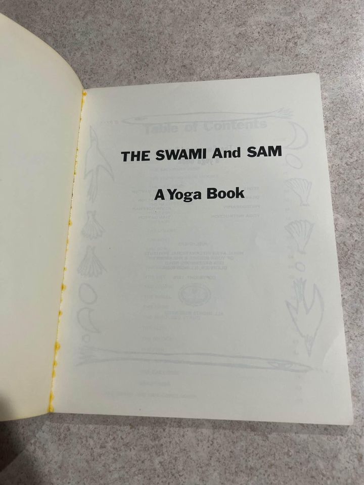 The Swami and Sam A Yoga Book by Brandt Dayton Paperback Book 1976