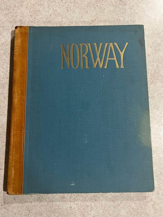 Looking at Norway by Bert Boger and Terje Stigen Vintage Hardcover Book 1958