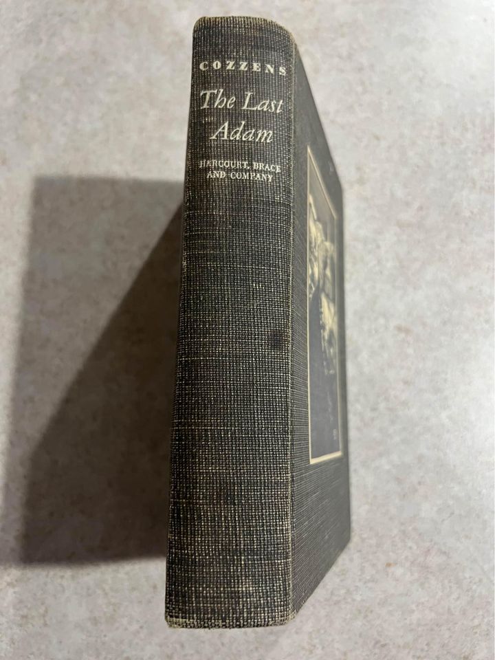 1933 The Last Adam by James Gould Cozzens Antique Vintage Hardcover Book