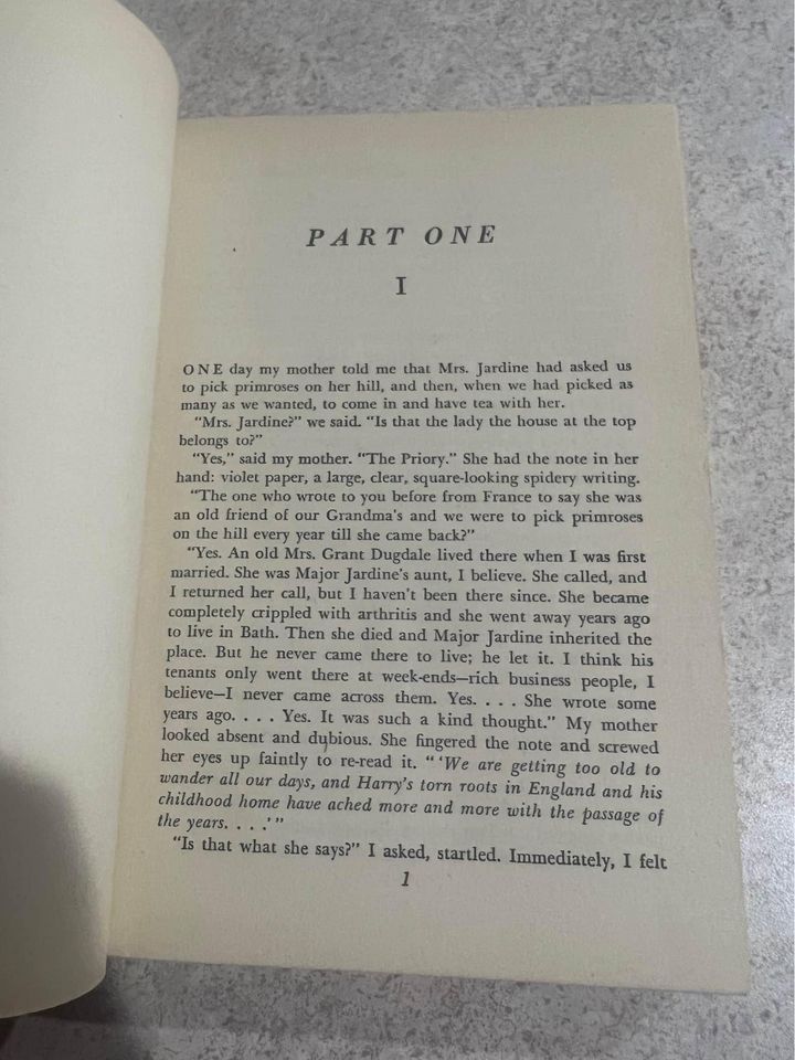 1945 The Ballad and the Source by Rosamond Lehmann Antique Vintage Hardcover Book