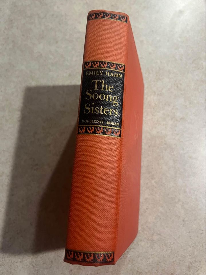 The Soong Sisters by Emily Hahn First Edition Antique Vintage Hardcover Book 1941