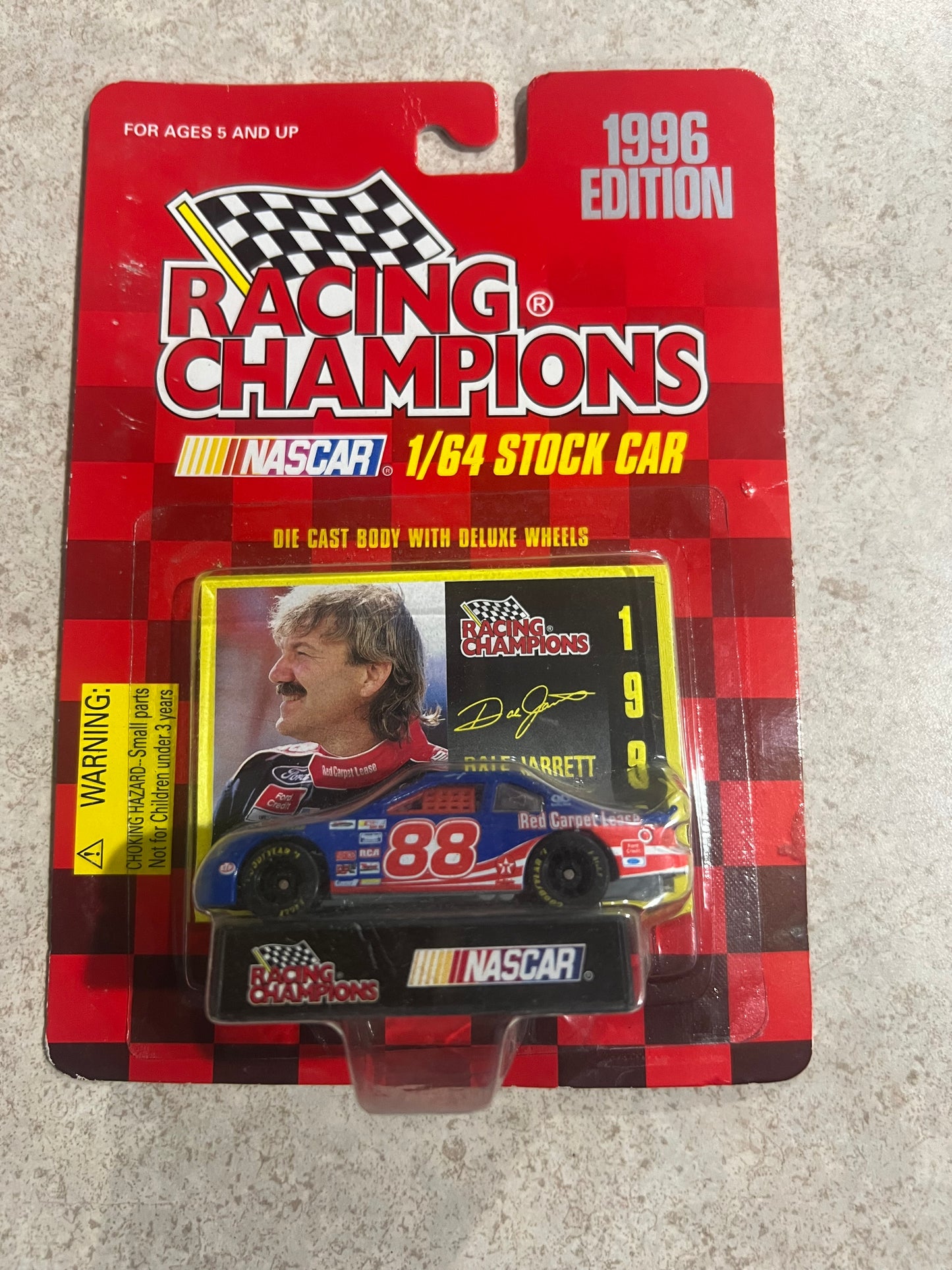 Racing Champions Dale Jarrett #88 NASCAR 1996 Edition 1/64 Diecast Car New