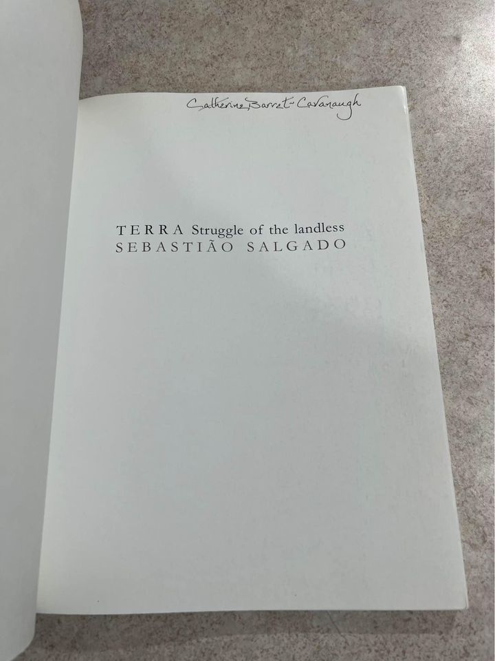 Terra: Struggle of the Landless by Sebastiao Salgado Paperback Book 1998