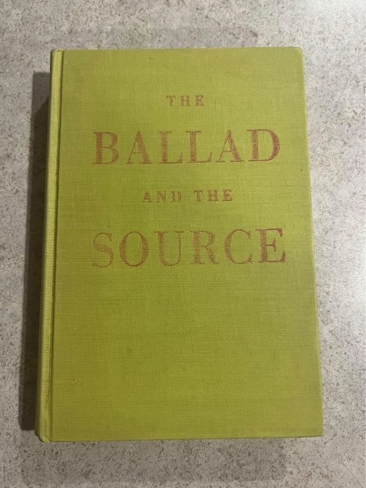 1945 The Ballad and the Source by Rosamond Lehmann Antique Vintage Hardcover Book