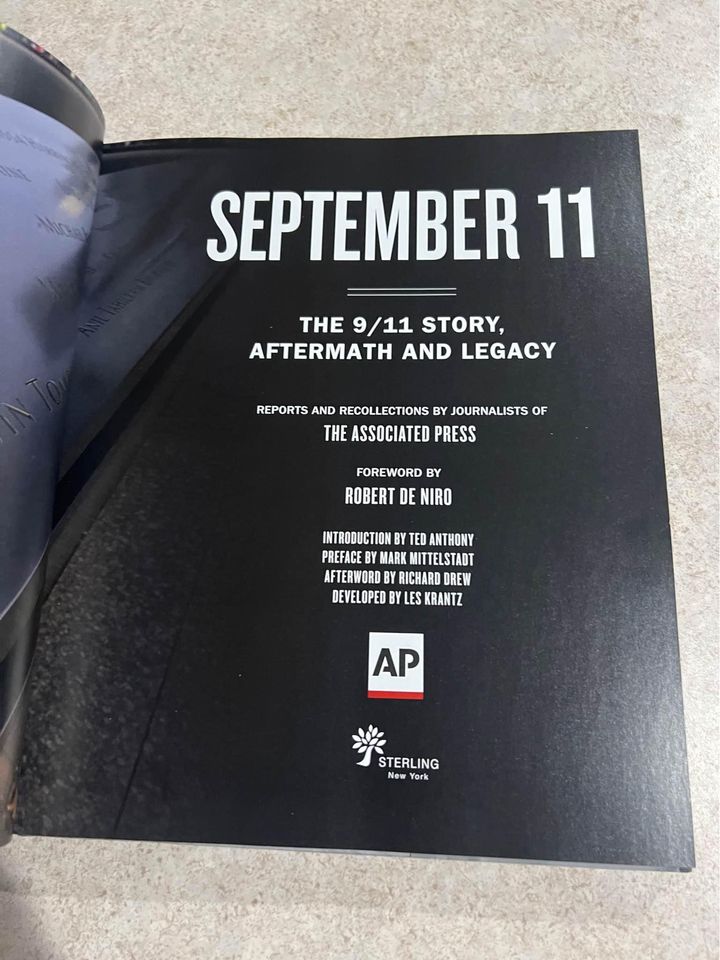 September 11: The 9/11 Story, Aftermath and Legacy by Associated Press Hardcover Book 2021