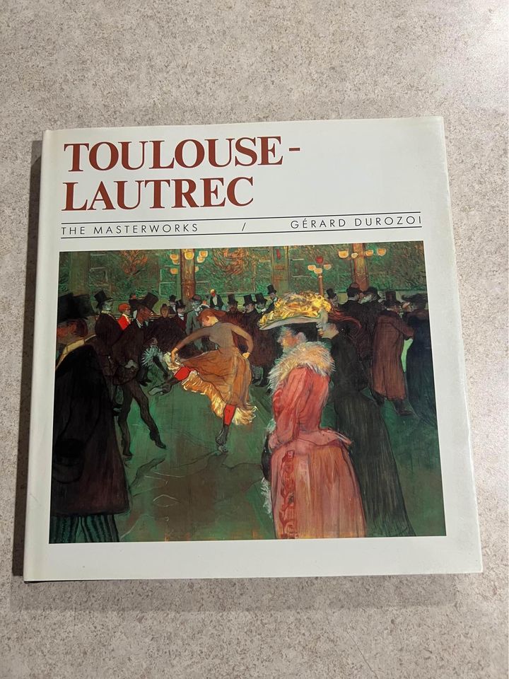 The Masterworks: Toulouse Lautrec by Gerard Durozoi Hardcover Coffee Table Book 1992