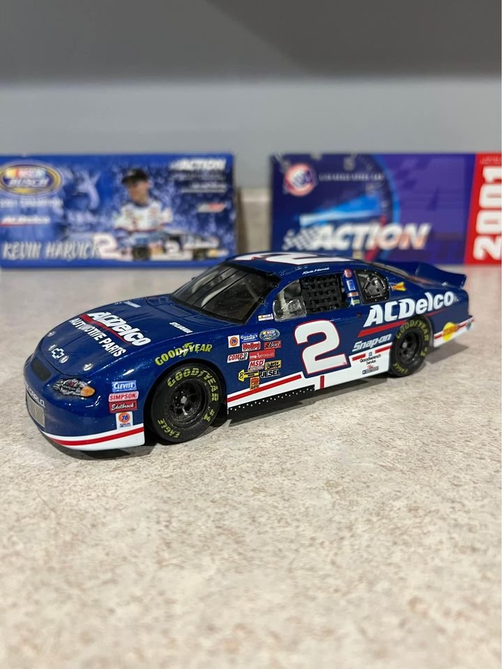 Kevin Harvick #2 ACDelco 2001 Busch Champion Action 102376 1/24 Diecast Nascar Car