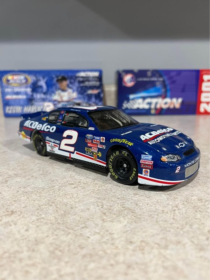 Kevin Harvick #2 ACDelco 2001 Busch Champion Action 102376 1/24 Diecast Nascar Car