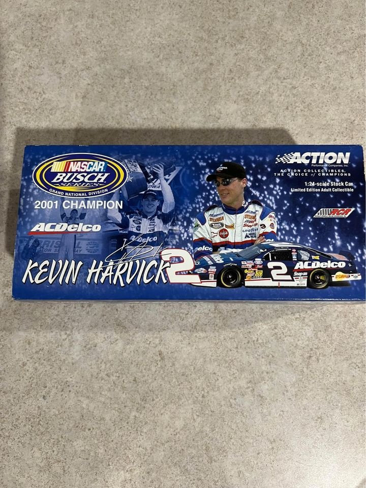 Kevin Harvick #2 ACDelco 2001 Busch Champion Action 102376 1/24 Diecast Nascar Car