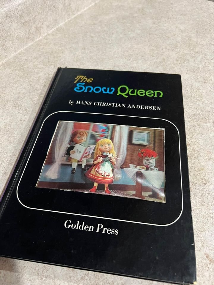 The Snow Queen by Hans Christian Andersen Vintage Hardcover Book 1966