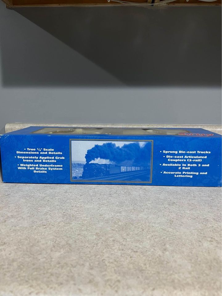 Atlas Steam Era Classics #9025-1 Woodside Reefer Car Peter Fox Beer #4751 2 Rail O Scale Model Train