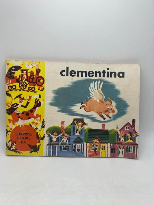 Clementina The Flying Pig by Oskar Lebeck Vintage Dell Surprise Book 1950