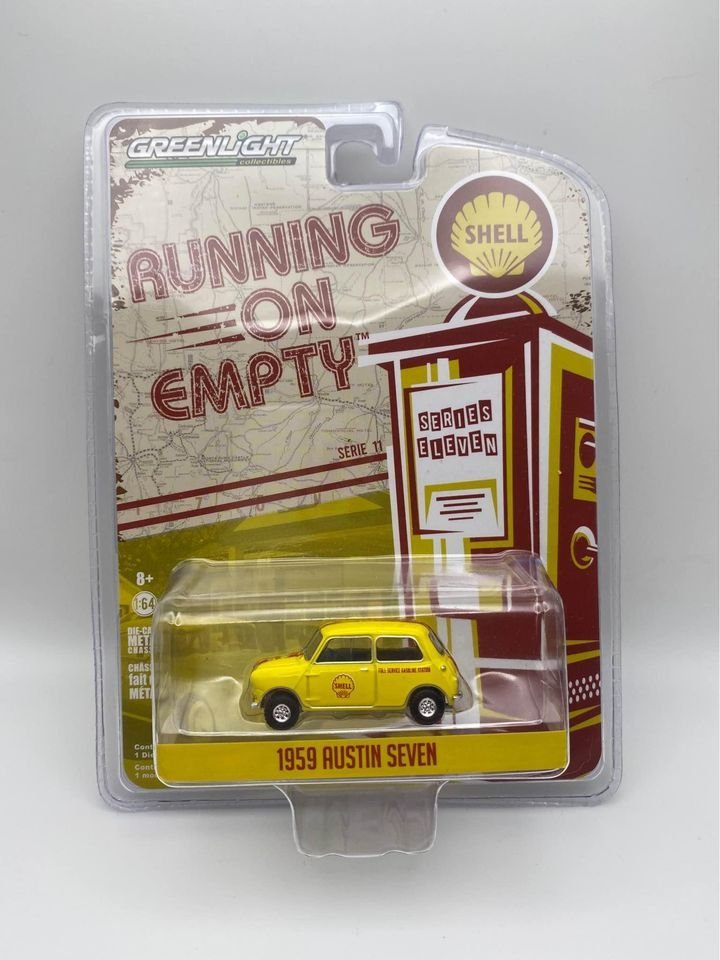 1959 Austin Seven Greenlight Running on Empty Series 11 1/64 Diecast New Sealed