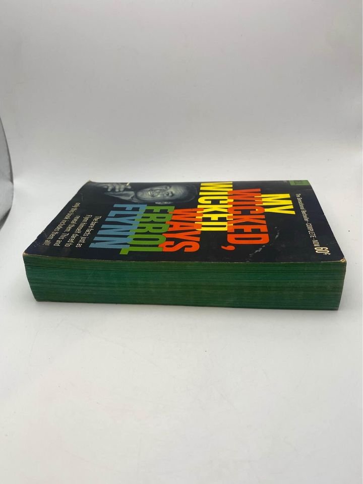 1961 My Wicked, Wicked Ways by Errol Flynn Paperback Book