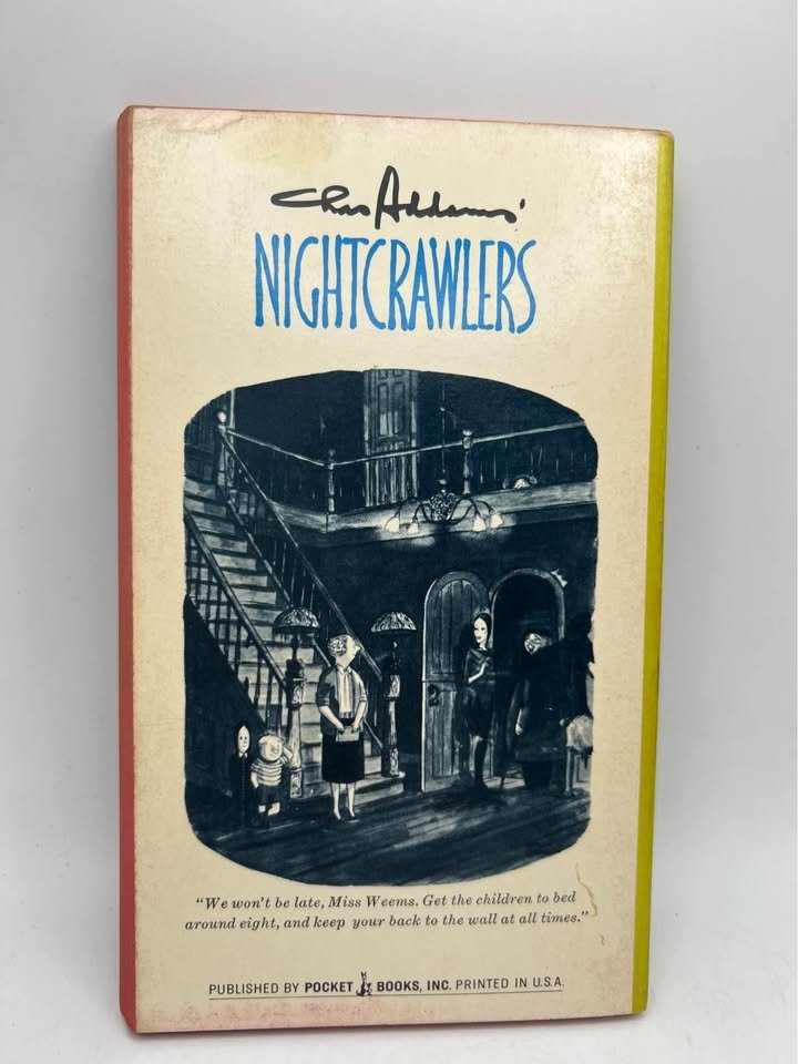 1964 Nightcrawlers by Chas Addams Vintage Paperback Book