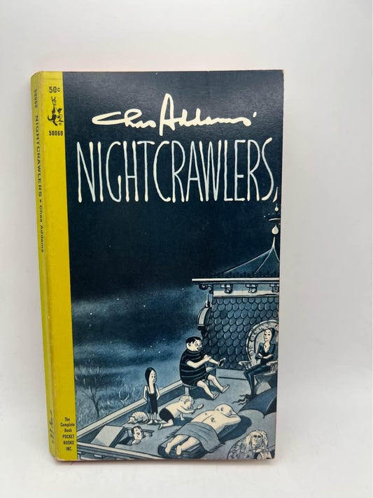 1964 Nightcrawlers by Chas Addams Vintage Paperback Book