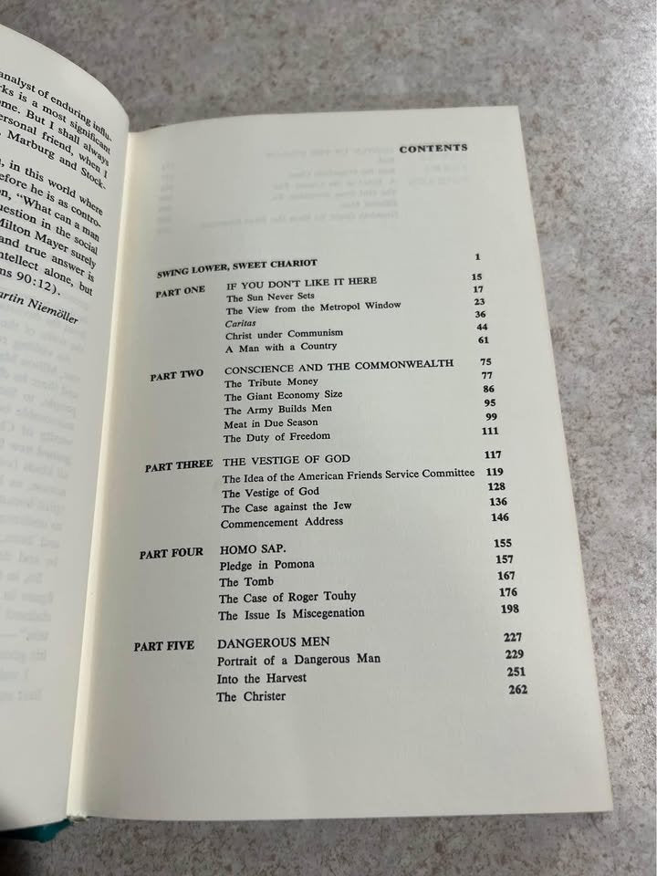 What Can A Man Do? by Milton Mayer Vintage Hardcover Book 1964