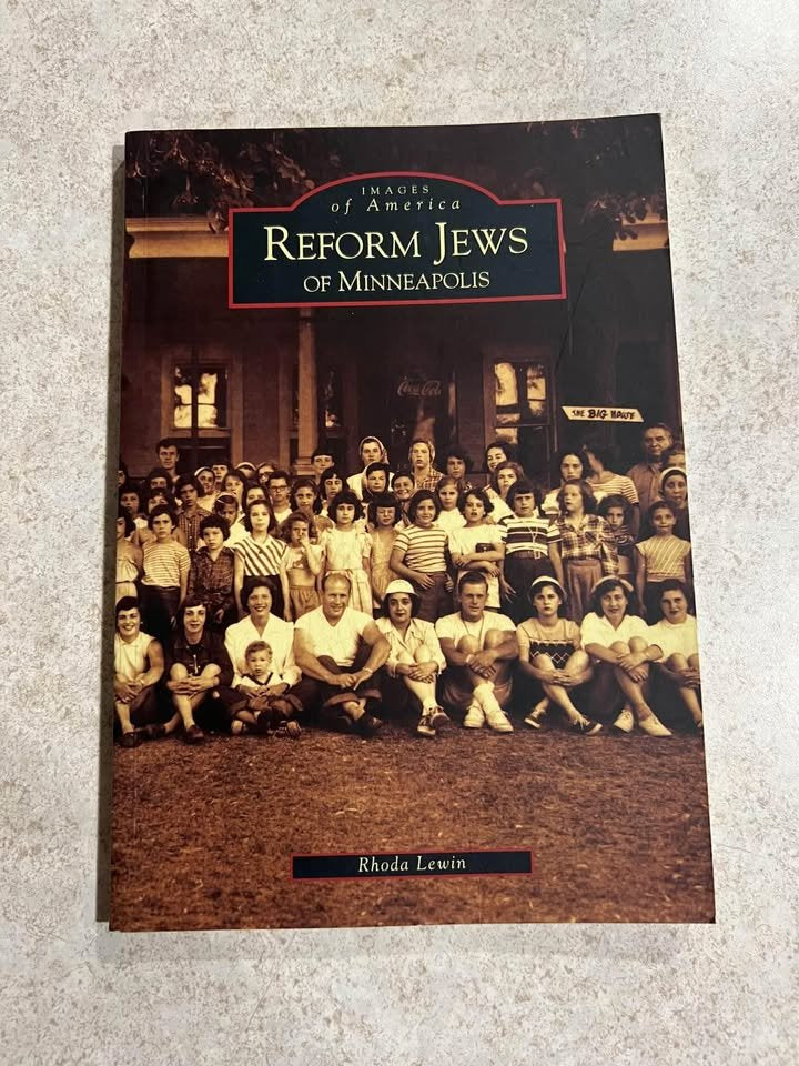 Reform Jews of Minneapolis Images of America by Rhoda Lewin Paperback Book 2004