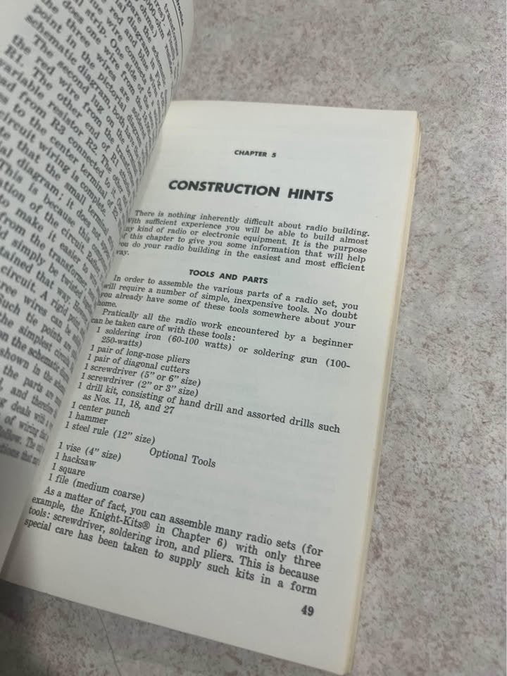 1963 Getting Started in Electronics by Allied Radio Vintage Paperback Book