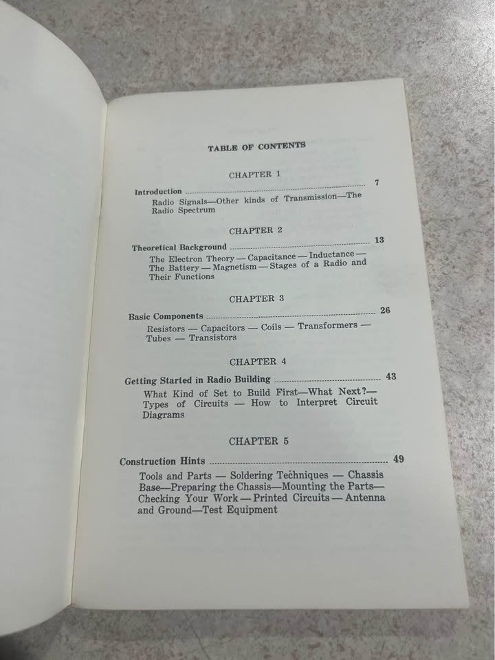 1963 Getting Started in Electronics by Allied Radio Vintage Paperback Book