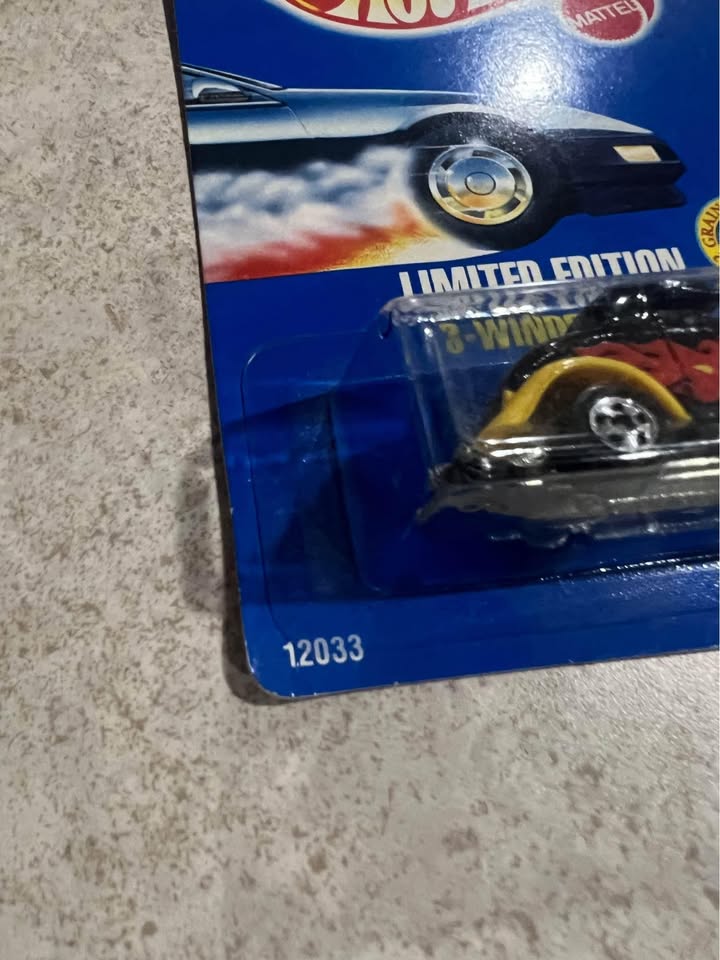 3-Window ‘34 Malt-O-Meal 1934 Limited Edition Hot Wheels #12033 1/64 Diecast Car New