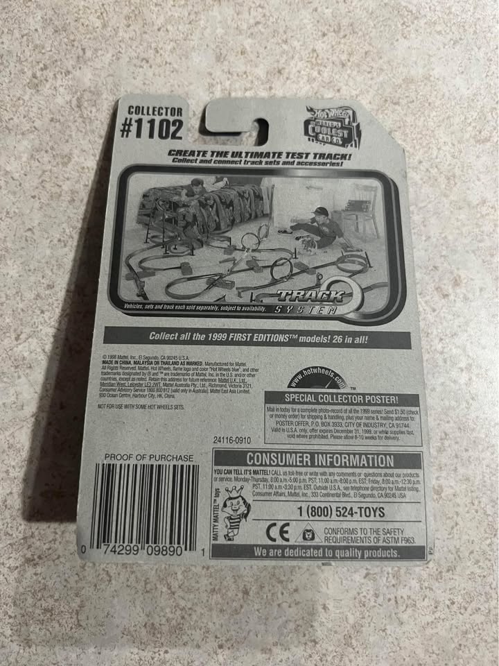 Hot Wheels Mini Truck Collector #1102 1/64 Diecast Car New