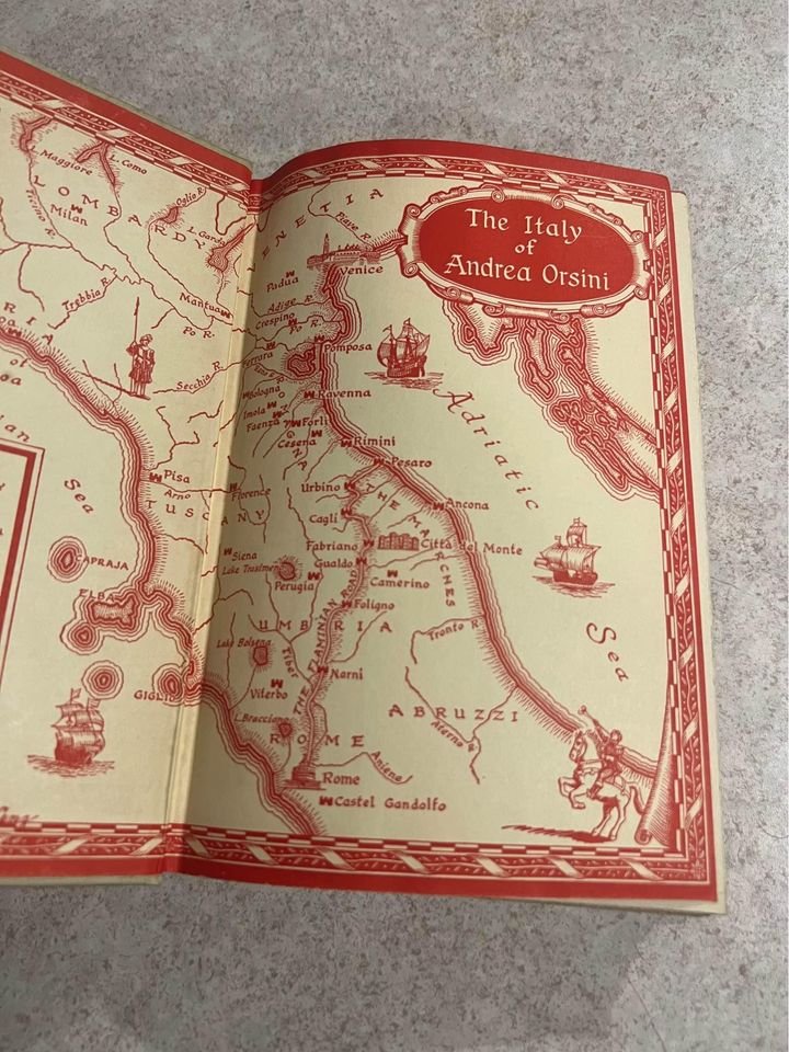 Prince of Foxes by Samuel Shellabarger Antique Vintage Hardcover Book 1947