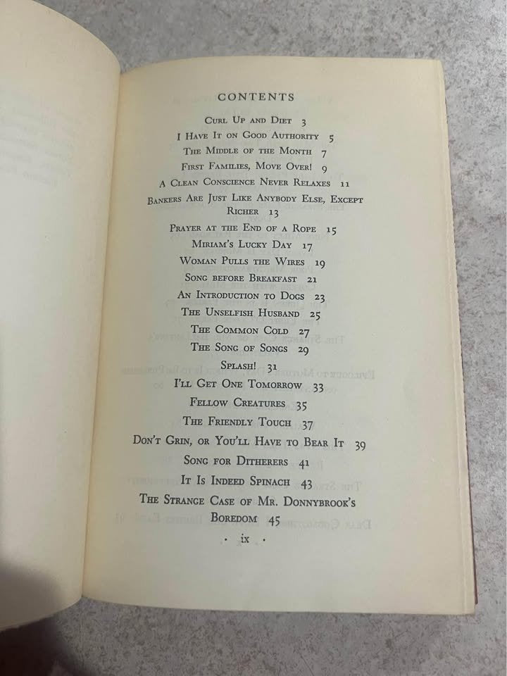 1938 I'm A Stranger Here Myself by Ogden Nash Antique Vintage Hardcover Book