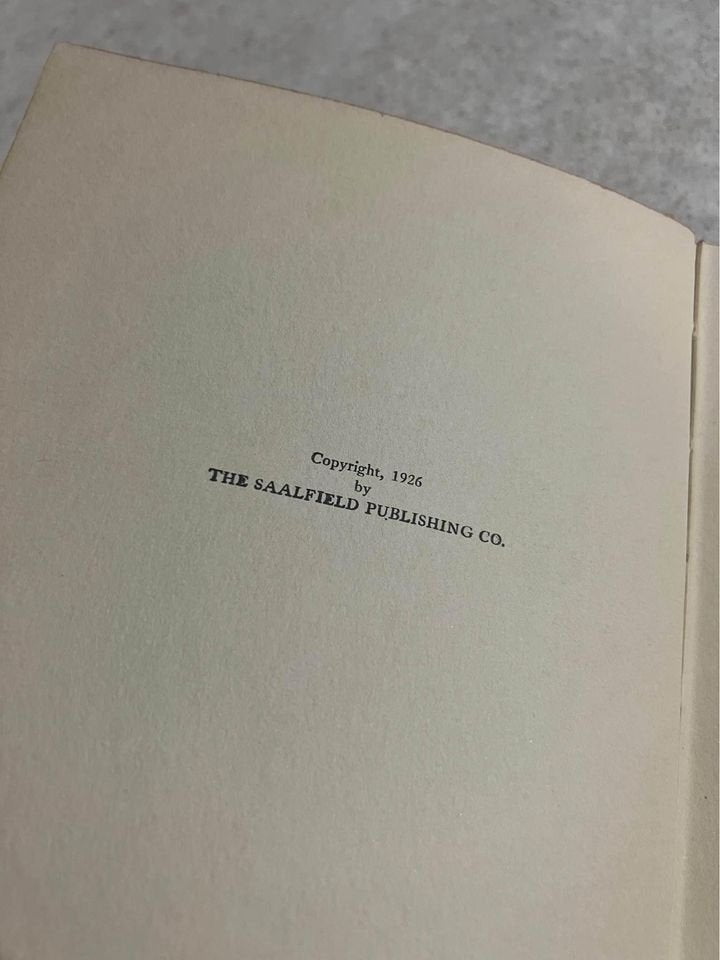 Moni, The Goat Boy by Johanna Spyri Antique Vintage Hardcover Book 1926