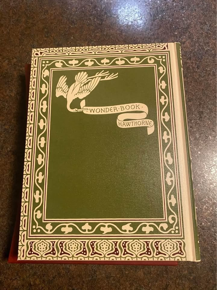 A Wonder Book for Girls & Boys by Nathaniel Hawthorne Folio Society w/ Slipase Hardcover Book 2008