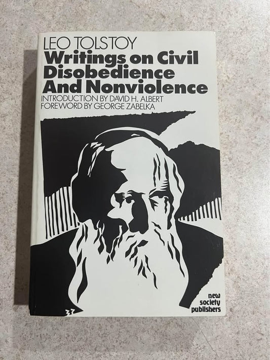 Writings on Civil Disobedience and Nonviolence by Leo Tolstoy Paperback Book 1987