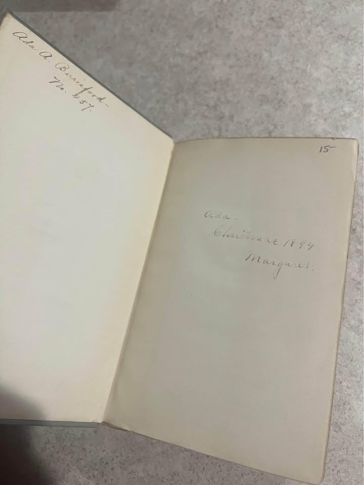 1899 Hugh Wynne Free Quaker by S. Weir Mitchell Antique Vintage Two Volume Hardcover Book Set