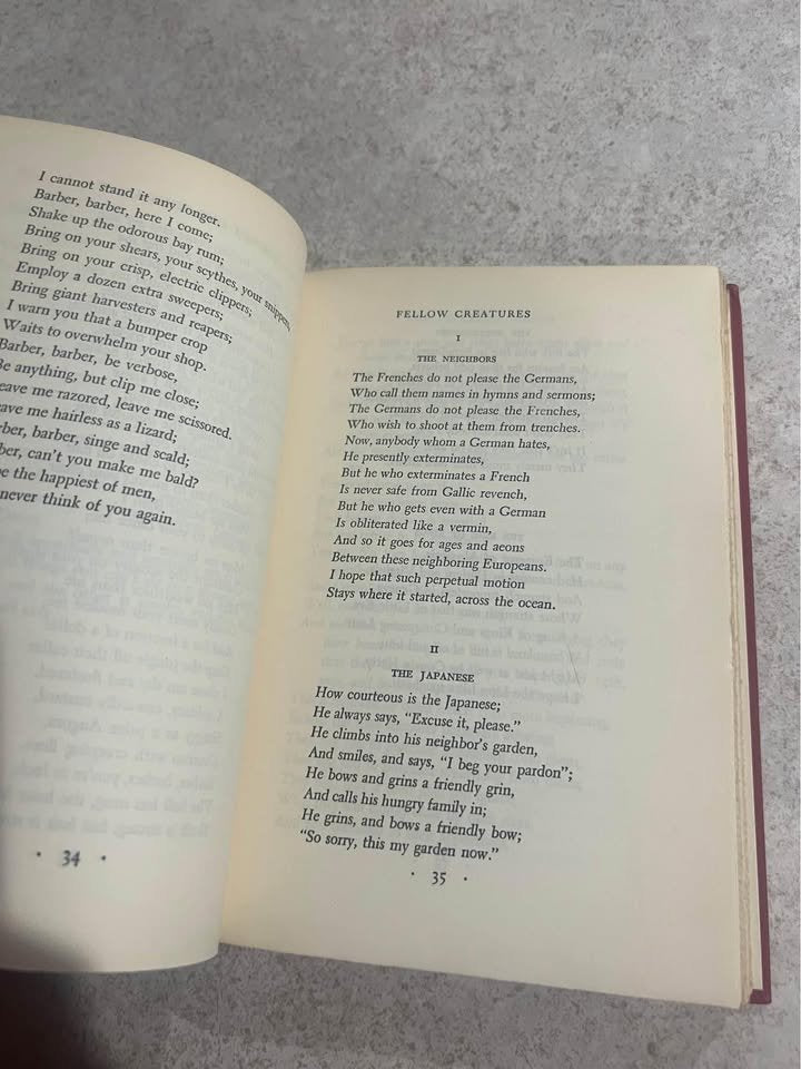 1938 I'm A Stranger Here Myself by Ogden Nash Antique Vintage Hardcover Book