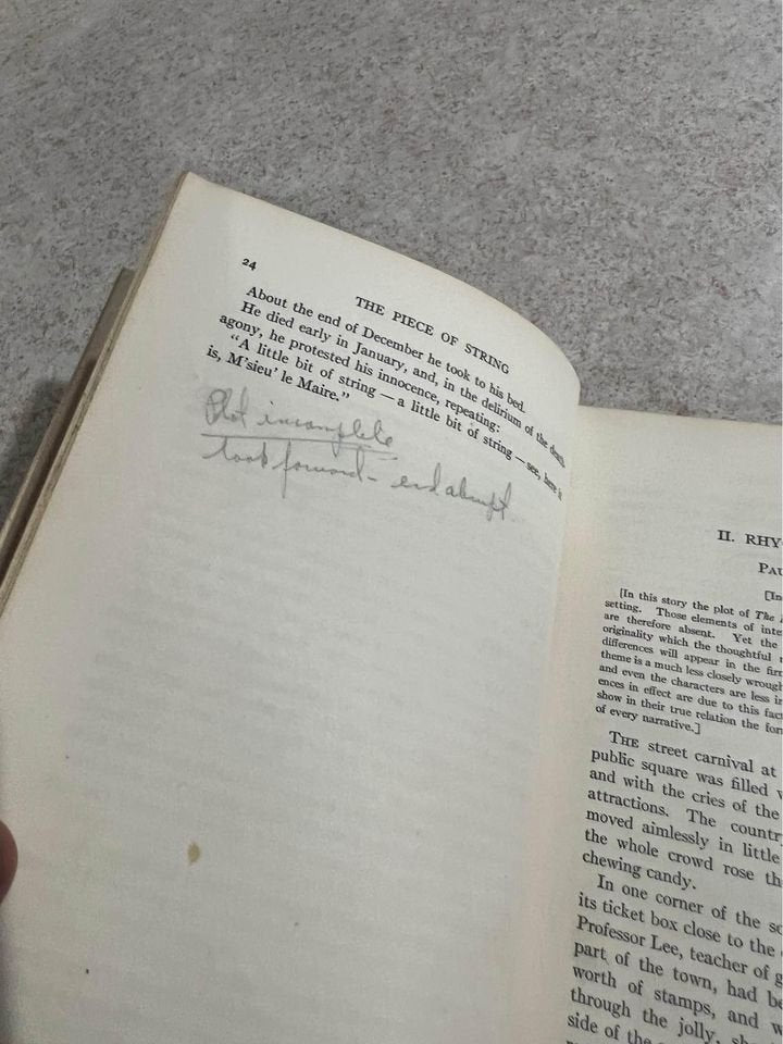 1917 A Book of Narratives by Oscar James Campbell & Richard Ashley Antique Vintage Hardcover Book