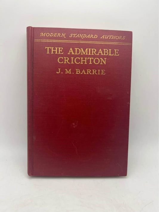 The Admirable Crichton by J.M. Barrie Antique Vintage Hardcover Book 1918 / 1934