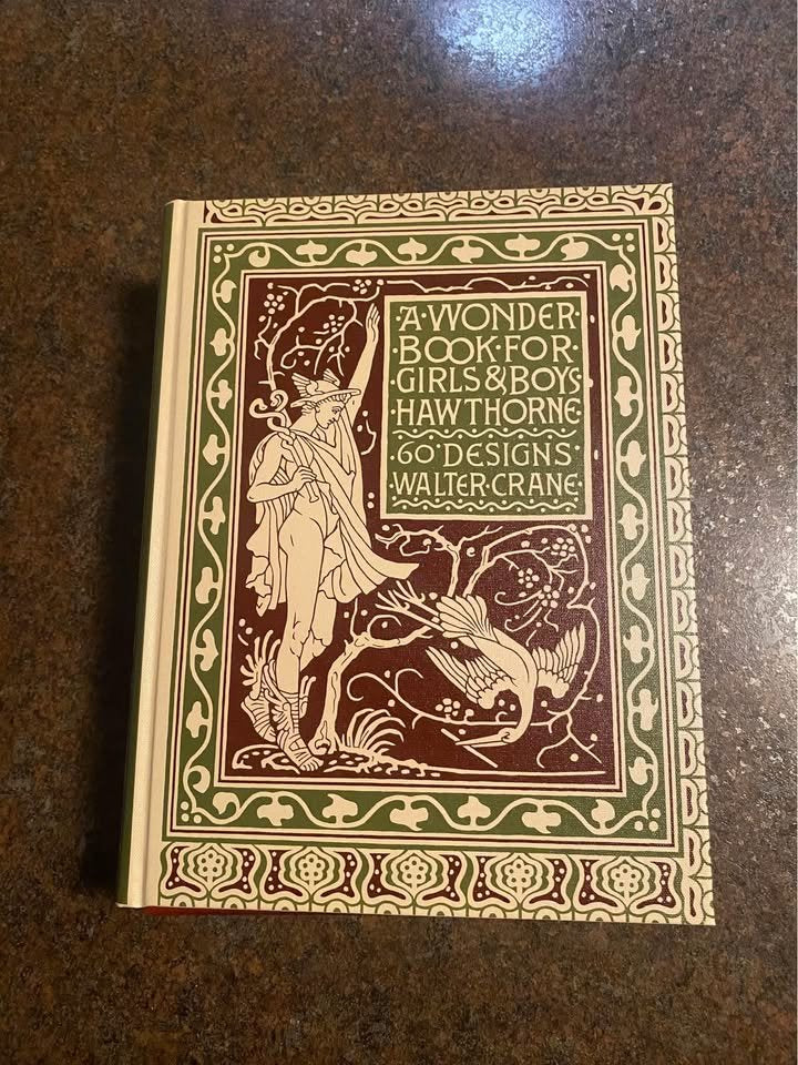A Wonder Book for Girls & Boys by Nathaniel Hawthorne Folio Society w/ Slipase Hardcover Book 2008