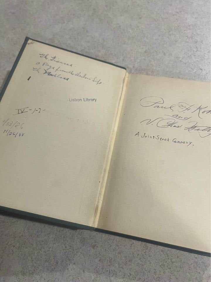 1917 A Book of Narratives by Oscar James Campbell & Richard Ashley Antique Vintage Hardcover Book